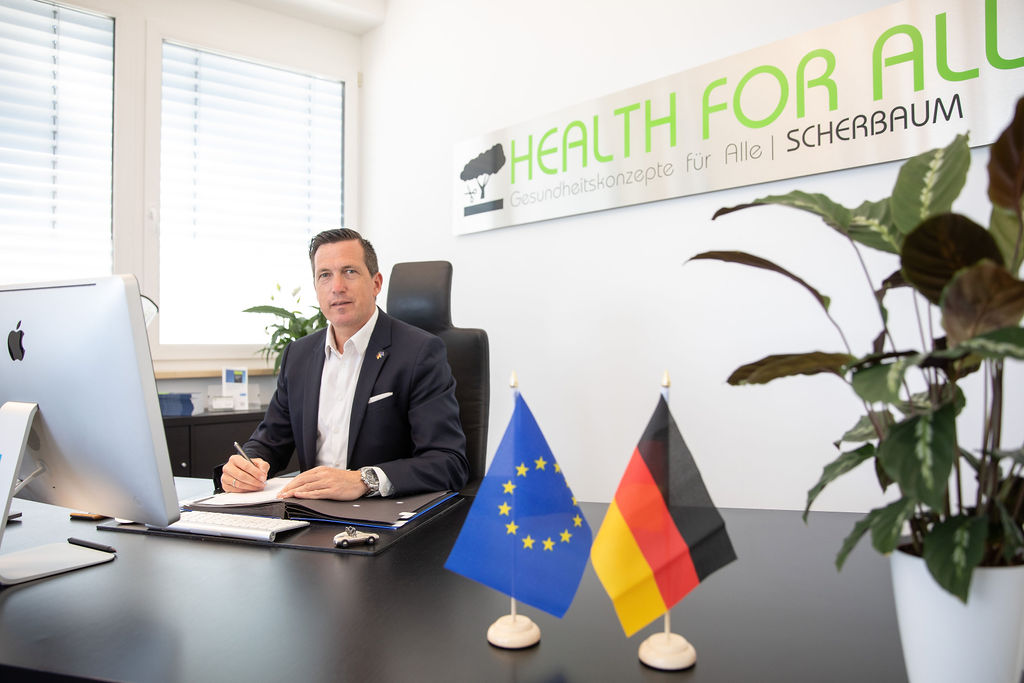Unternehmer Marco Scherbaum HEALTH FOR ALL