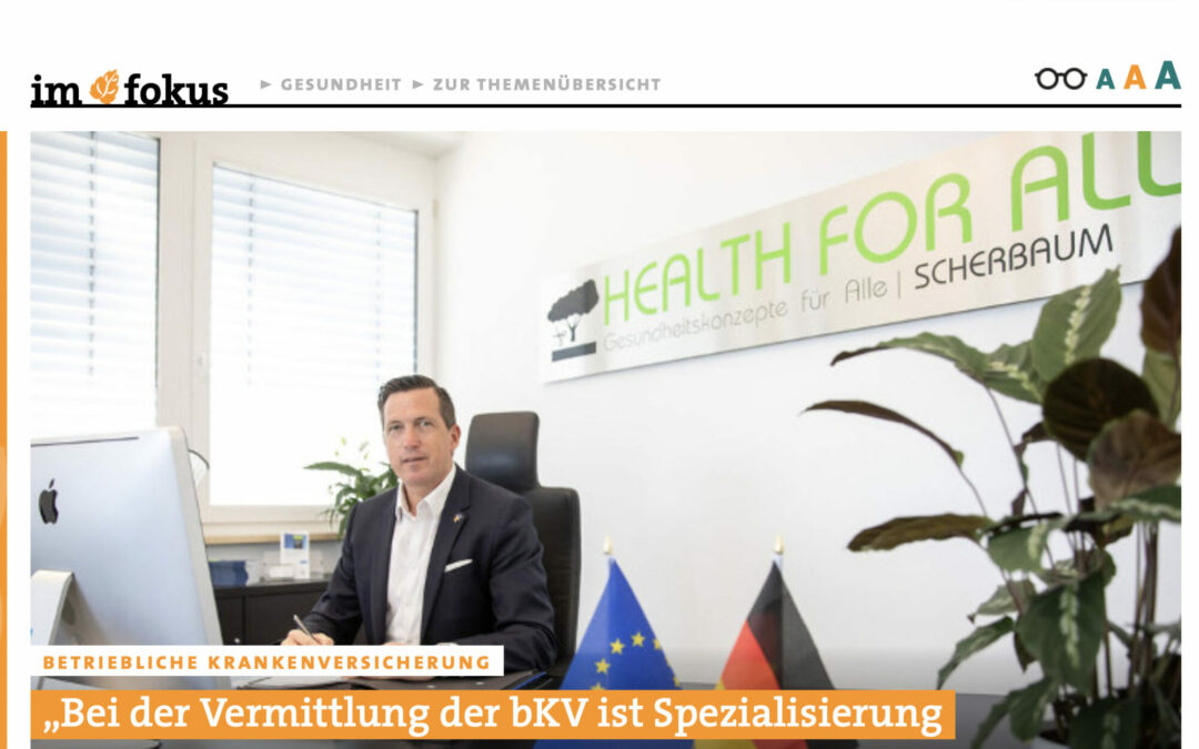Pfefferminzia Interview mit bKV-Experte Senator h.c. Marco Scherbaum