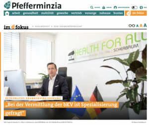 Pfefferminzia Interview mit bKV-Experte Senator h.c. Marco Scherbaum